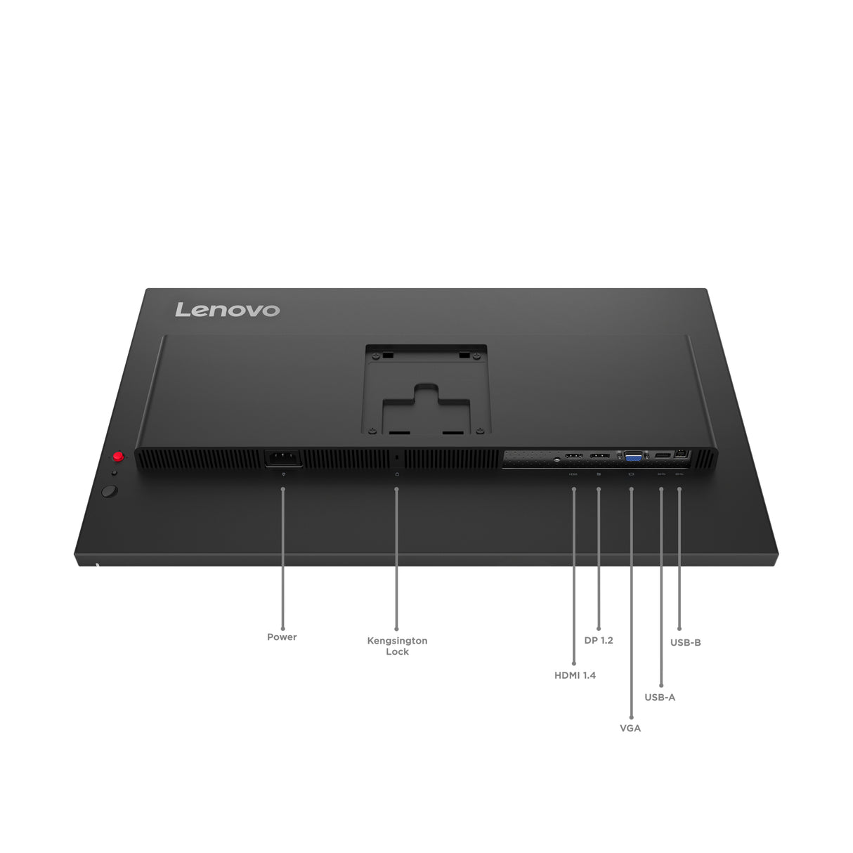 Lenovo ThinkVision T27-40 LED display 68,6 cm (27") 1920 x 1080 pixel Fuld HD Sort