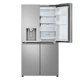 LG GML960PYFE side-by-side køle-fryseskab Fritstående 637 L Sølv