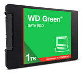 Western Digital Green WDS100T5G0A 1 TB 2.5" Serial ATA III 3D NAND