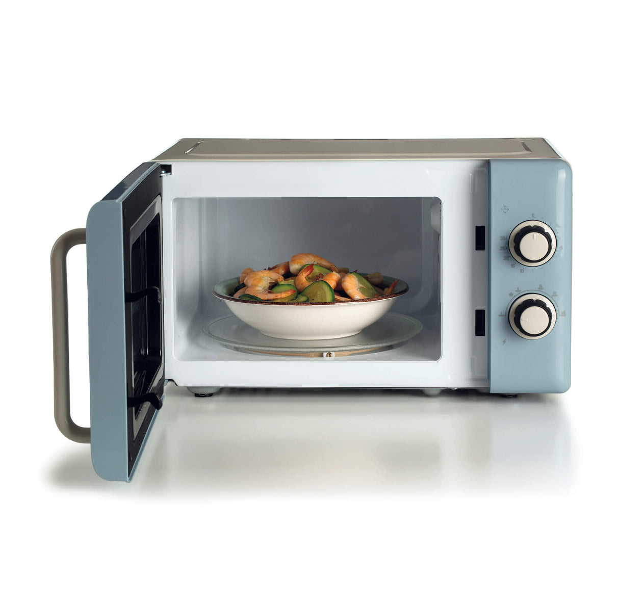Ariete Vintage Line 3960/05 Lyse Blå Solo mikroovn Bordplade 20 L 800 W