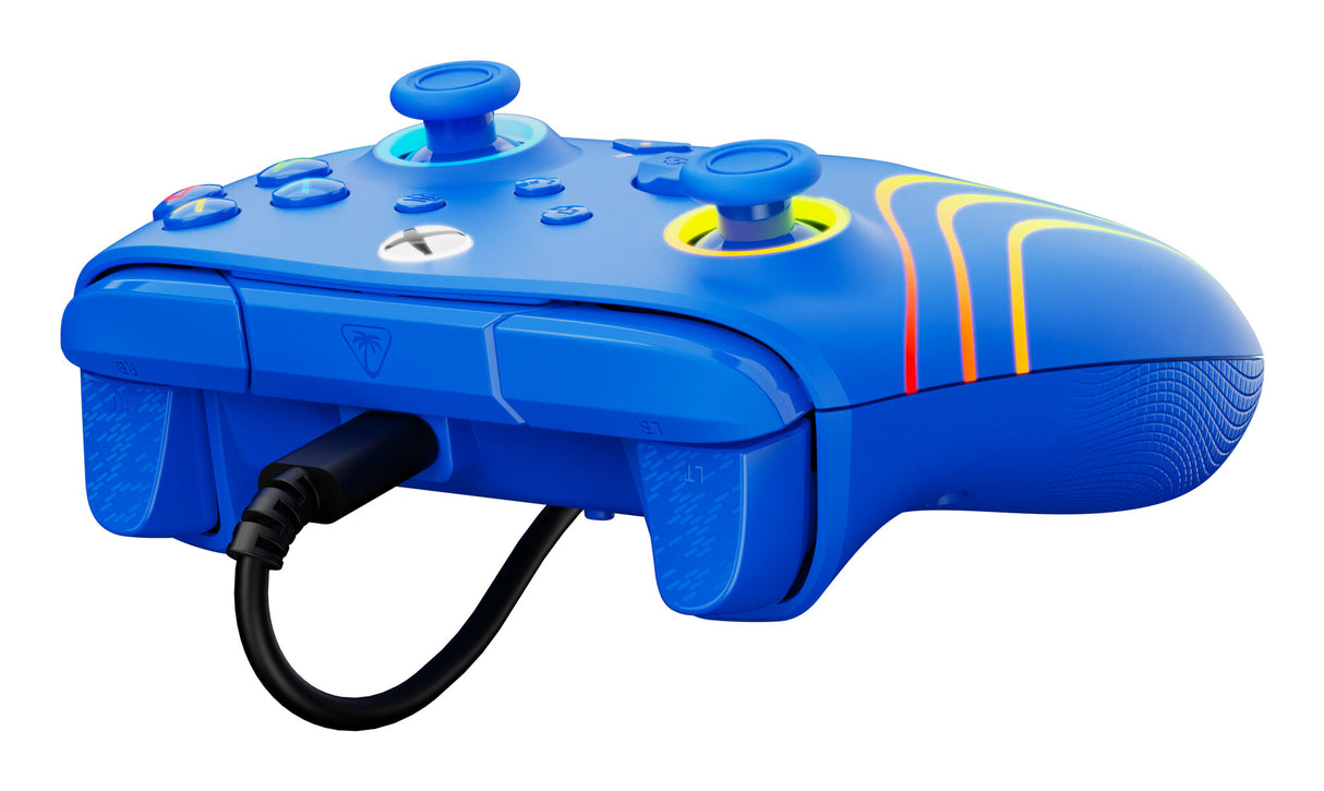 Turtle Beach Afterglow Wave Blå USB Gamepad PC, Xbox, Xbox One, Xbox Series S, Xbox Series X