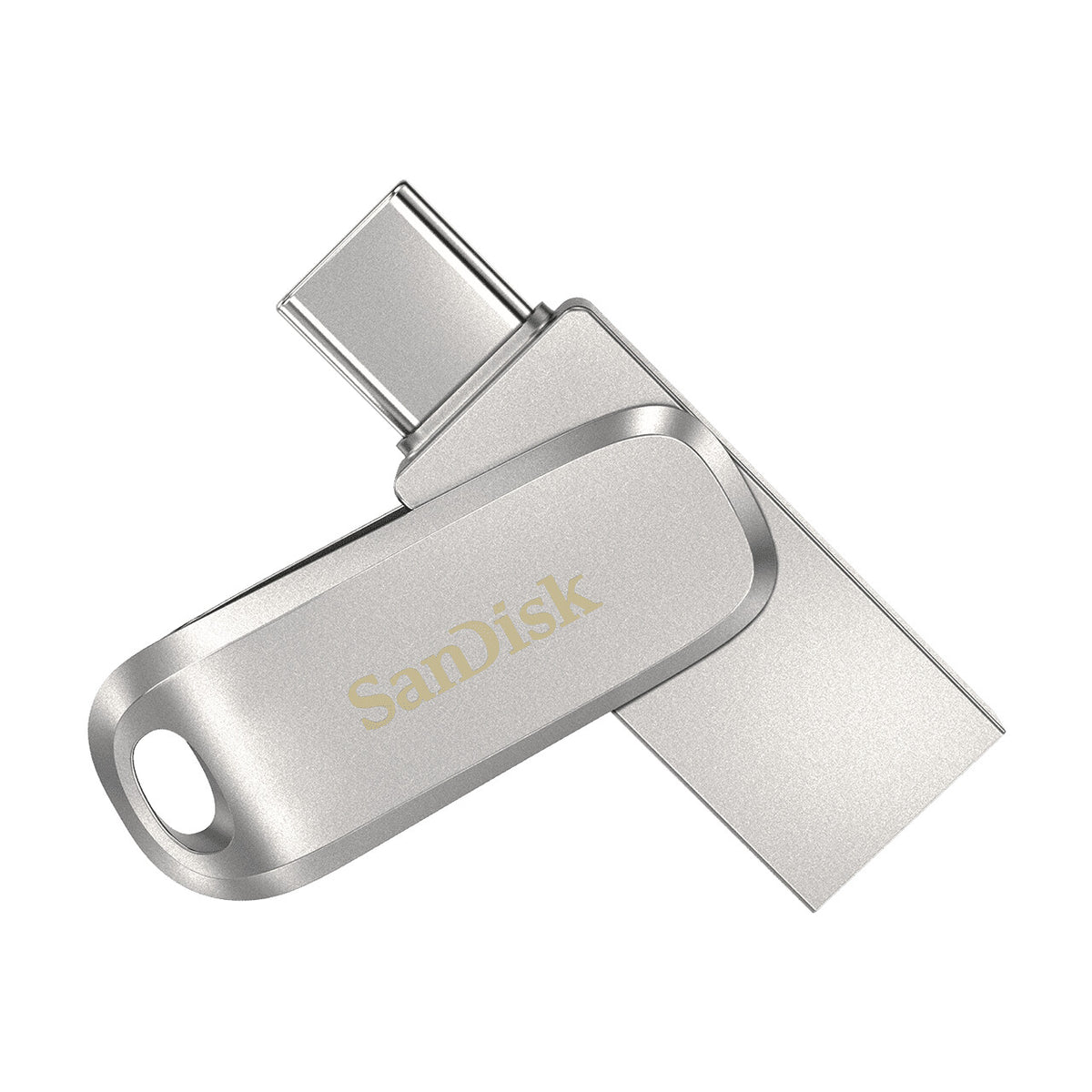 SanDisk Ultra Dual Drive Luxe USB-nøgle 512 GB USB Type-A / USB Type-C 3.2 Gen 1 (3.1 Gen 1) Rustfrit stål