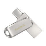 SanDisk Ultra Dual Drive Luxe USB-nøgle 512 GB USB Type-A / USB Type-C 3.2 Gen 1 (3.1 Gen 1) Rustfrit stål