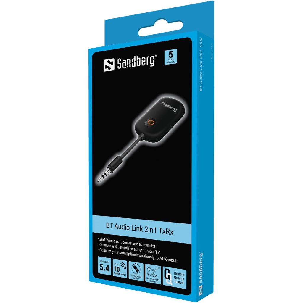Sandberg 450-12 tilbehør til hovedtelefon/headset Modtager/sender