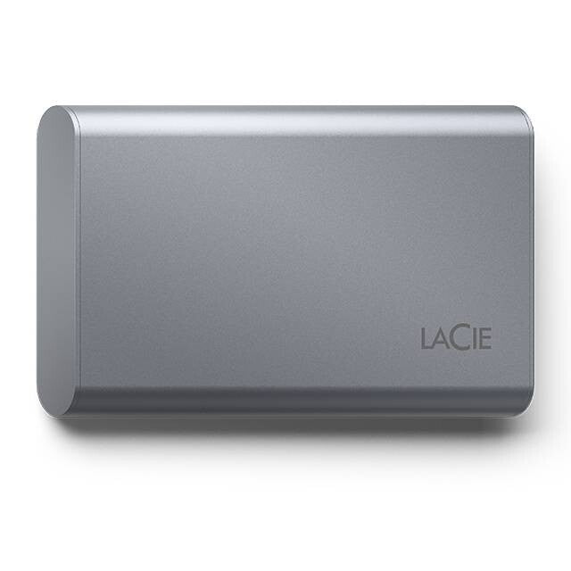 LaCie Mobile SSD Secure Thunderbolt-teknologi 1 TB USB Type-C 3.2 Gen 2 (3.1 Gen 2) Grå
