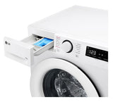 LG Serie 600 F4Y5RYP3W vaskemaskine Front-læsning 10 kg 1360 rpm Hvid