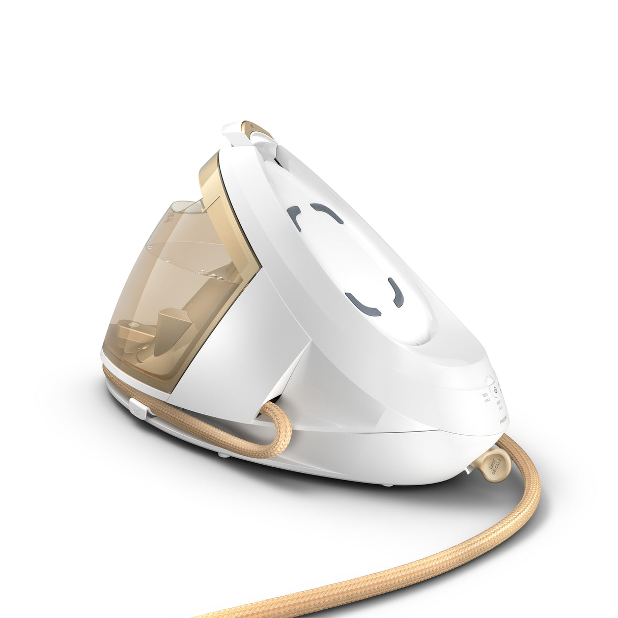 Philips PSG8040/60 Dampstrygning station 2700 W 1,8 L SteamGlide Elite-strygesål Guld, Hvid