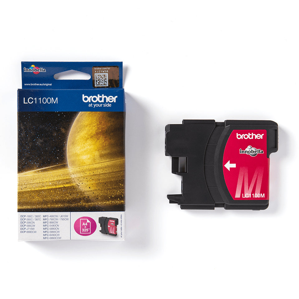 Brother LC1100M blækpatron 1 stk Original Magenta