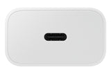 Samsung EP-T2510 Smartphone Hvid Vekselstrøm, USB Hurtig opladning Indendørs