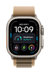 *Apple Watch Ultra 4 GPS + Cellular 49mm Natural Titanium Case with Desert Alpine Loop - M