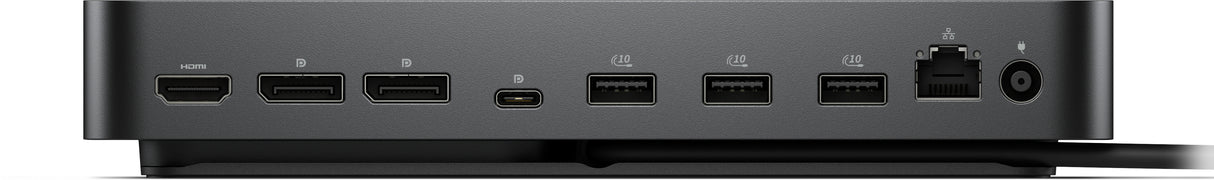 DELL WD25 Ledningsført USB 3.2 Gen 2 (3.1 Gen 2) Type-C Sort