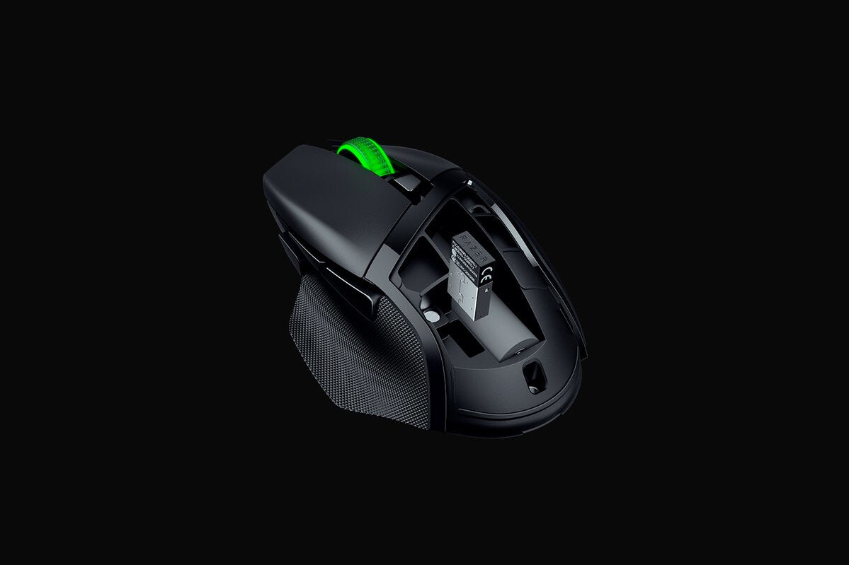 Razer Basilisk V3 X HyperSpeed mus Spil Højre hånd Bluetooth Optisk 18000 dpi