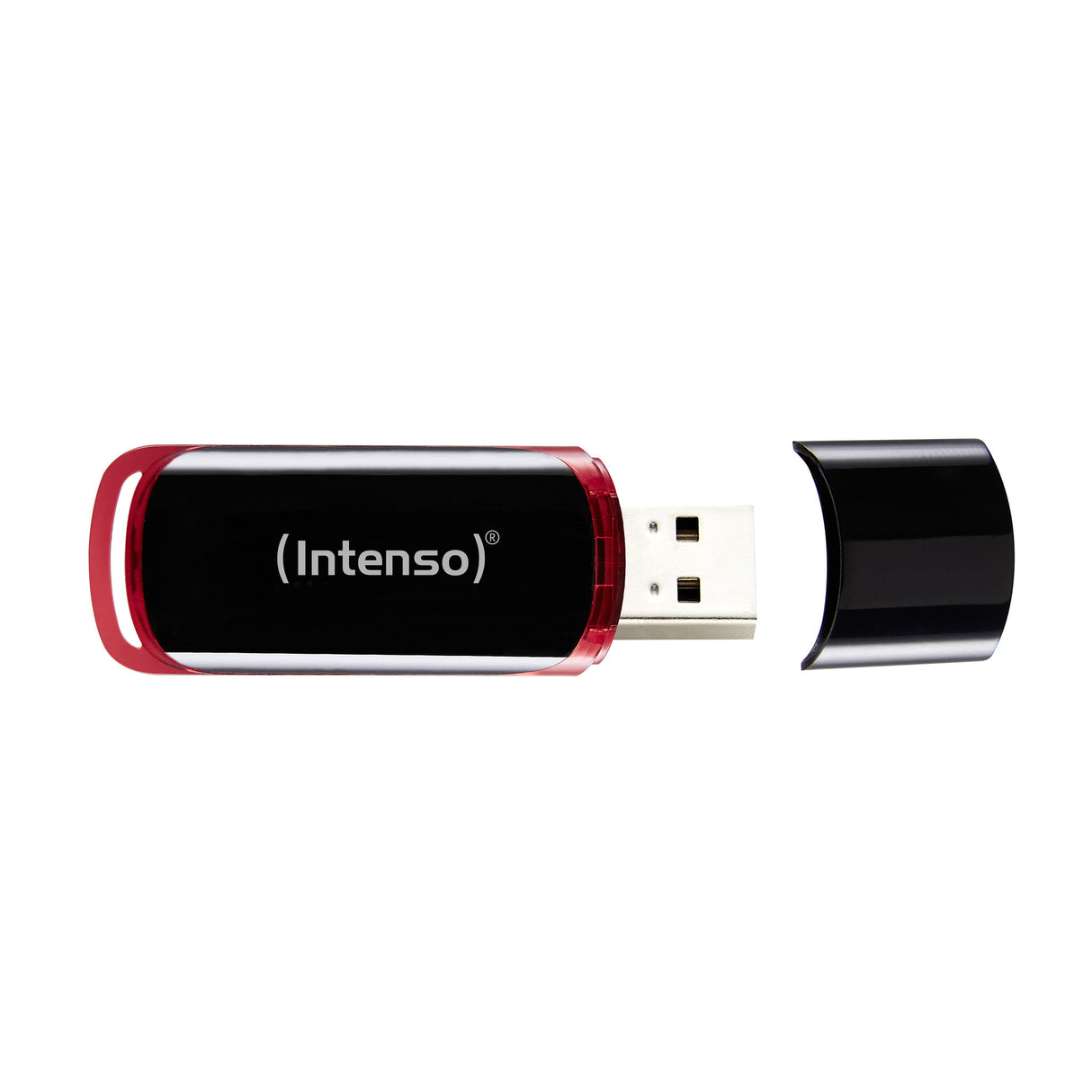 Intenso 8GB USB2.0 USB-nøgle USB Type-A 2.0 Sort, Rød