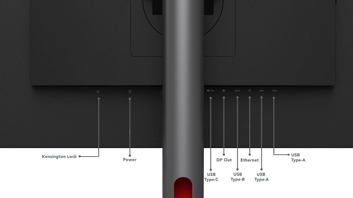 Lenovo ThinkVision P27h-30 computerskærm 68,6 cm (27") 2560 x 1440 pixel Quad HD LCD Sort