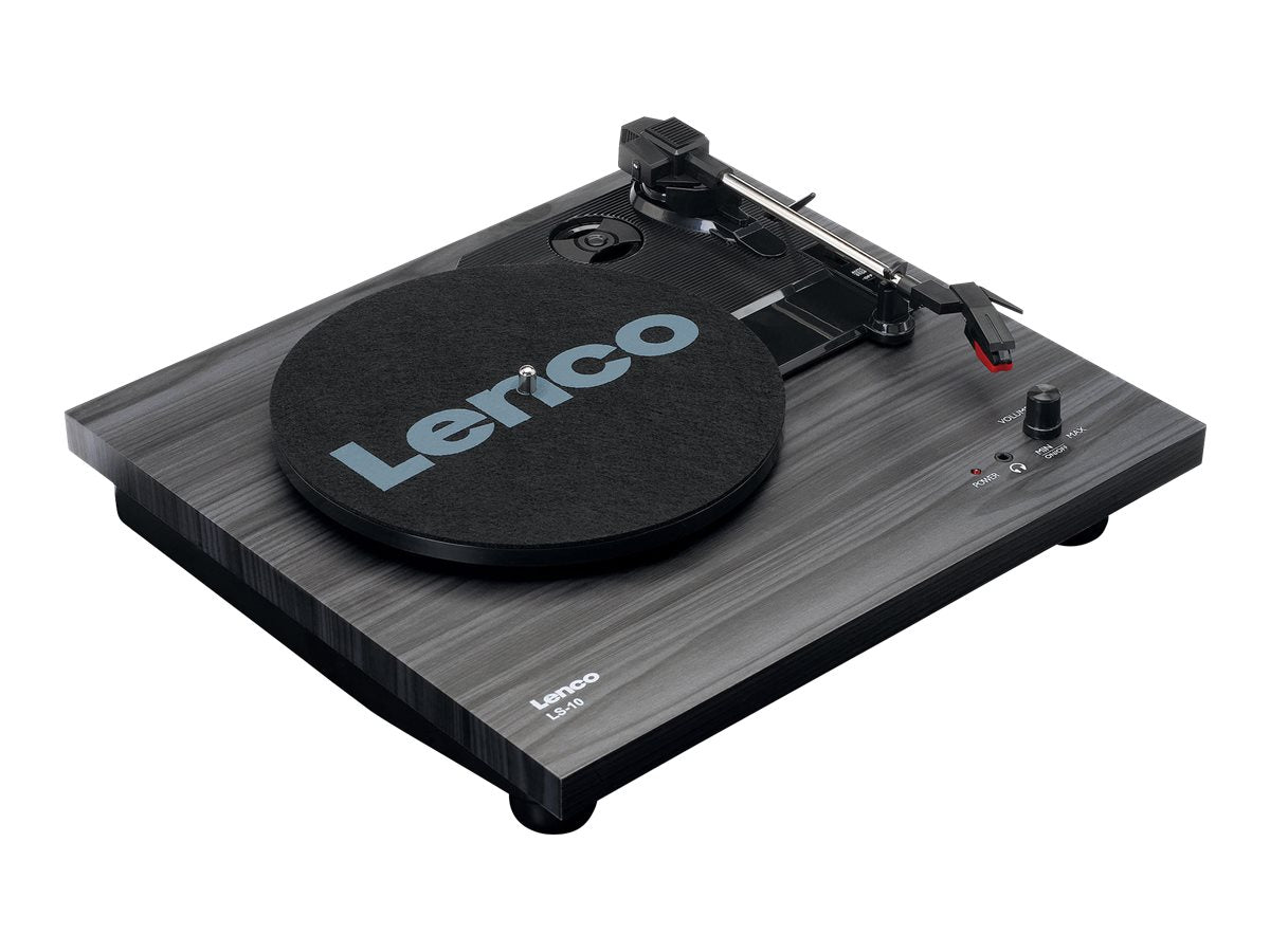 Lenco LS-10 Pladespiller Stereo sort