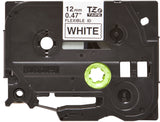 Brother TZe FX231 Fleksibelt ID-tape  (1,2 cm x 8 m) 1kassette(r)