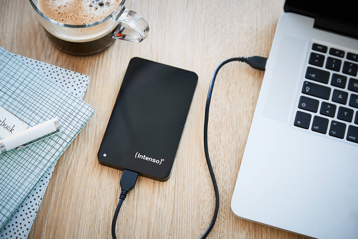 Intenso 6021512 ekstern harddisk 4 TB 5400 rpm 2.5" USB Type-A 3.2 Gen 1 (3.1 Gen 1) Sort