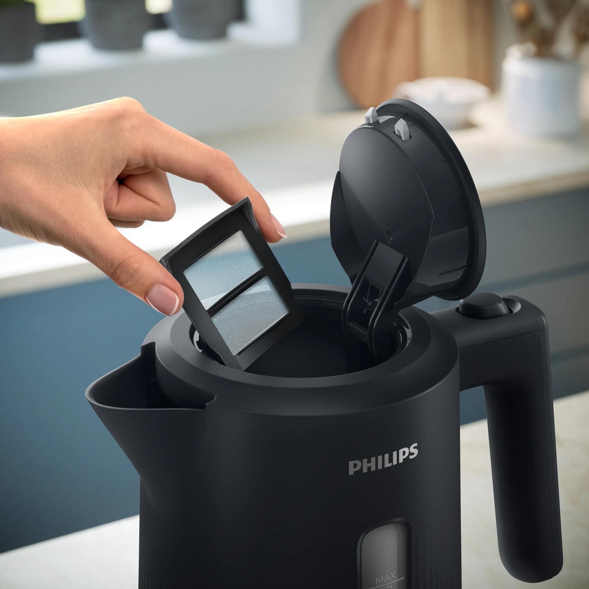 Philips 3000 series HD9411/90 elkedel 1,7 L 2200 W Sort