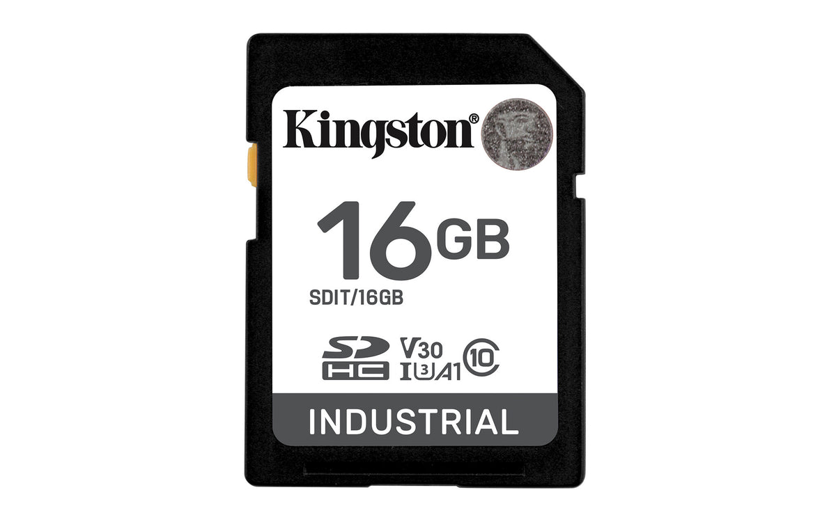 Kingstonas | SDHC/SDXC SD | ,,Flash" atminties kortele | 16 GB | Juodas
