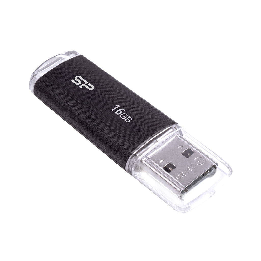 Silicon Power Ultima U02 USB-nøgle 16 GB USB Type-A 2.0 Sort