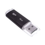 Silicon Power Ultima U02 USB-nøgle 16 GB USB Type-A 2.0 Sort