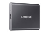 Samsung Portable SSD T7 2 TB USB Type-C 3.2 Gen 2 (3.1 Gen 2) Grå