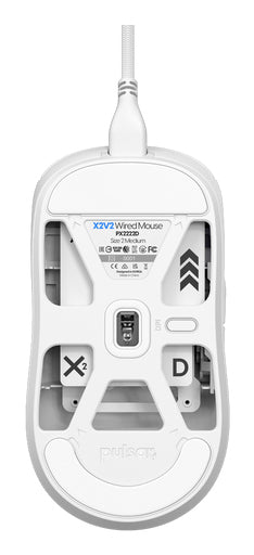 PULSAR X2 mus Spil Ambidextrous USB Type-A Mekanisk 26000 dpi