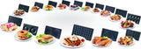 Tefal Snack Collection SW852D sandwichtoaster 700 W Sort, Rustfrit stål