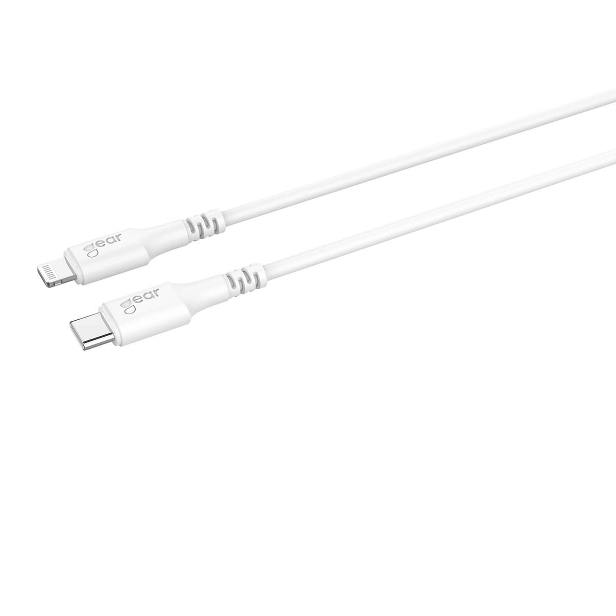 Gear Ladekabel USB-C til Lightning 2m Hvid MFI C94
