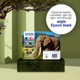 Epson Elephant 24XL elefant Claria Photo HD multipakke 6-farve blæk