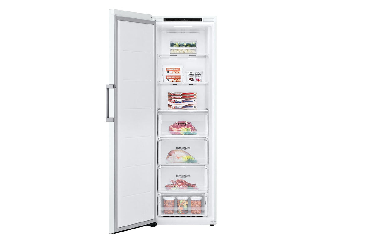LG GFT41SWGSZ fryser Stående fryser Fritstående 324 L Hvid