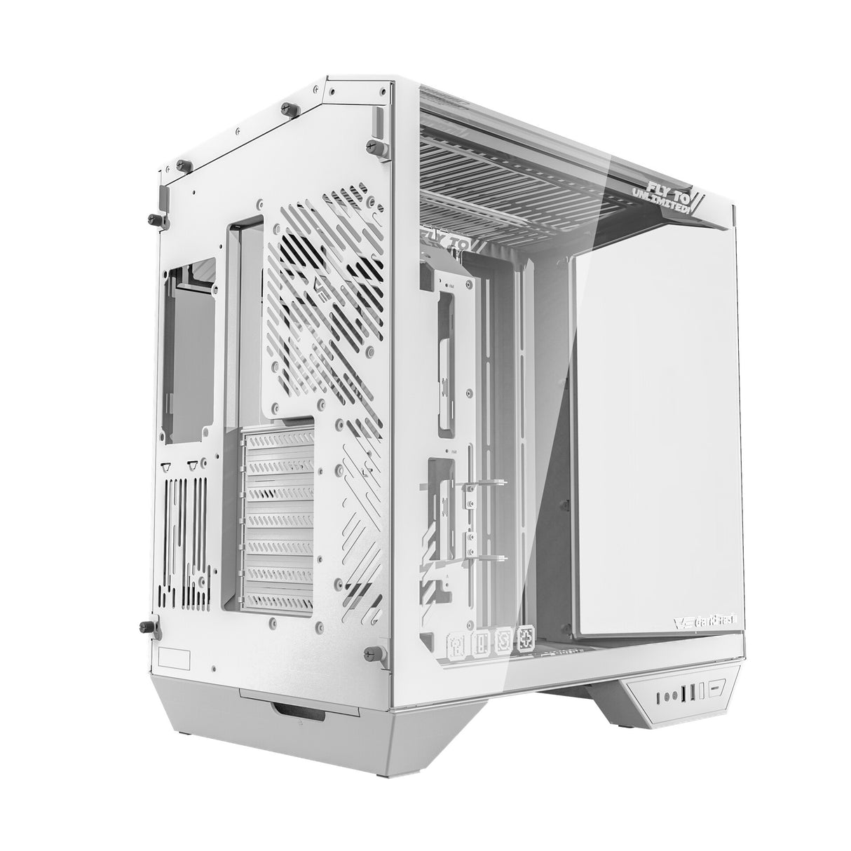 darkFlash DY470 Full Tower Hvid