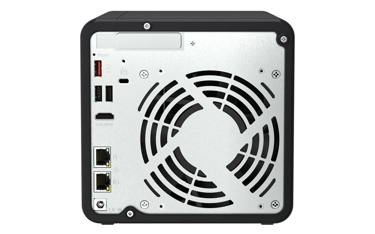 QNAP TS-464 NAS Tower Intel(R) Celeron(R) N5095 8 GB DDR4 0 TB QNAP QTS Black