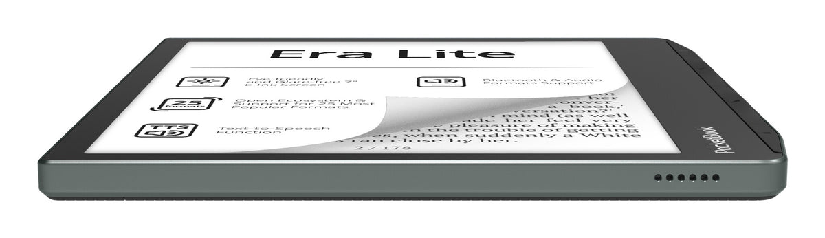 PocketBook Era Lite 710 7  16GB Wi-Fi E-book Reader - Stone Green