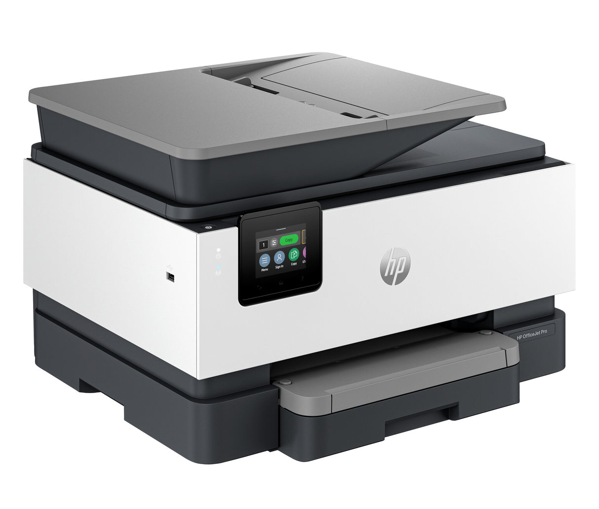 HP OfficeJet Pro 9120b Trådløst All-in-One Farve Printer, Tosidet print; Kopimaskine, scanner