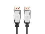 Lanberg CA-DPDP-20CU-0018-BK DisplayPort kabel 1,8 m Sort, Sølv