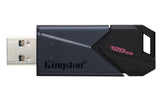 Kingston Technology DataTraveler 128 GB Portable USB 3.2 Gen 1 Exodia Onyx