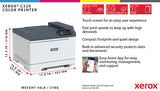 Xerox C320, A4, 28 sider/min, trådløs dupleksprinter, PS3 PCL5e/6, 2 magasiner, i alt 251 ark