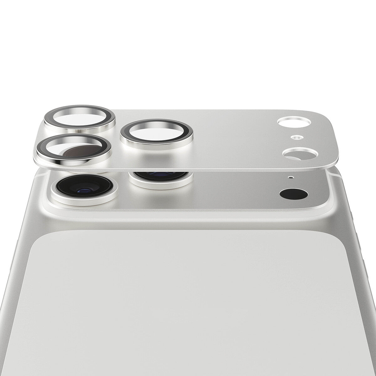PanzerGlass ® Fender Kamerabeskytter Sølv iPhone 17 Pro