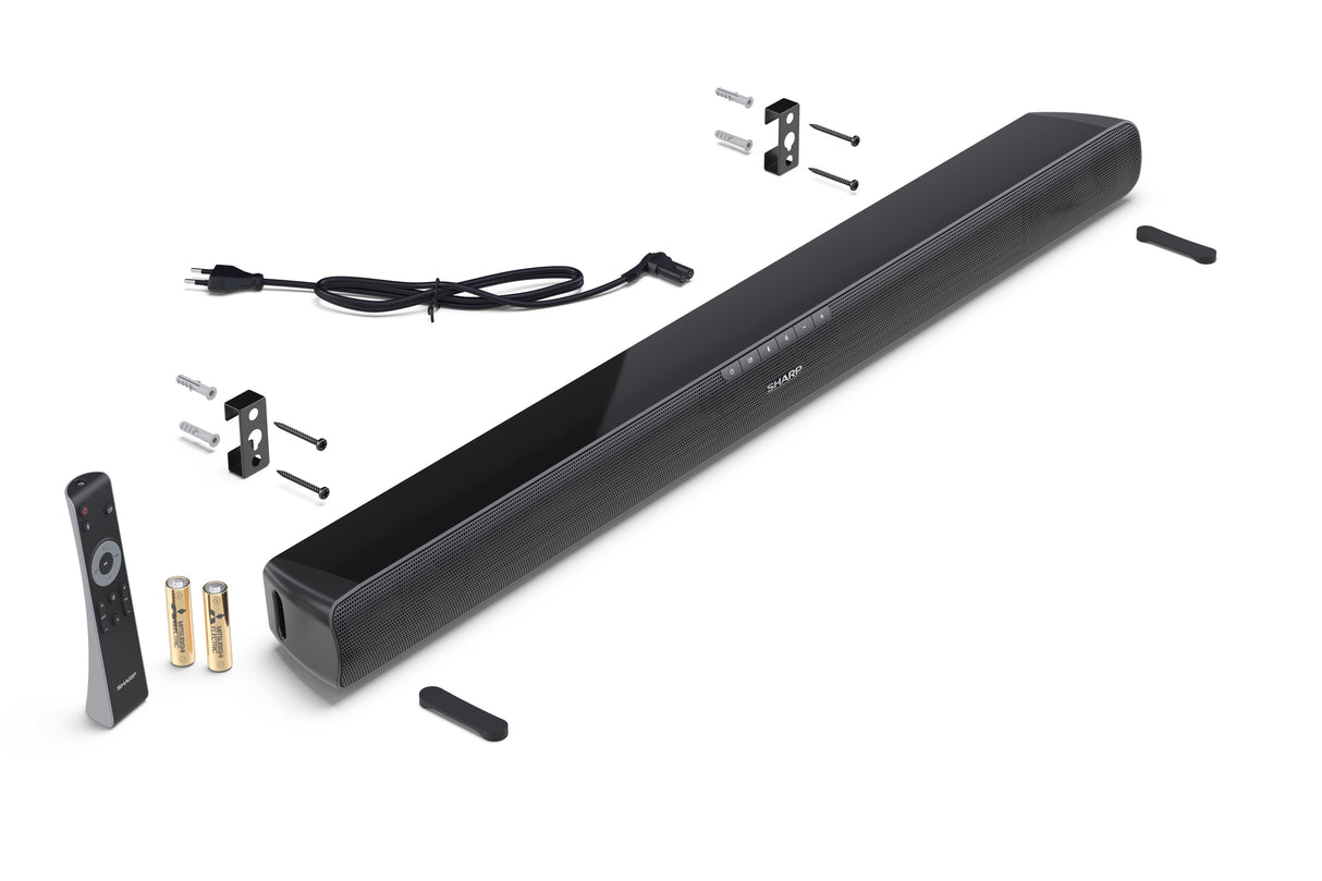 Sharp HT-SB100 SoundBar højttaler Sort 2.0 kanaler 75 W