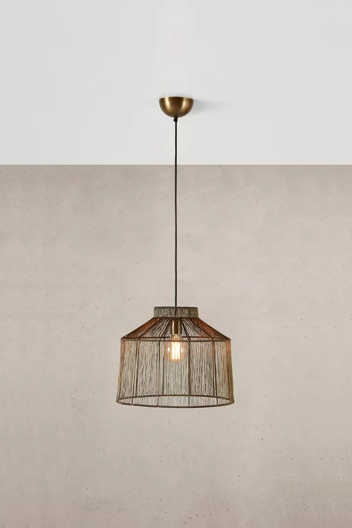 Markslöjd Capanna antique brass pendel