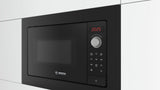 Bosch Serie 2 BFL623MB3 mikrobølgeovn Sort Solo mikroovn Indbygget 20 L 800 W