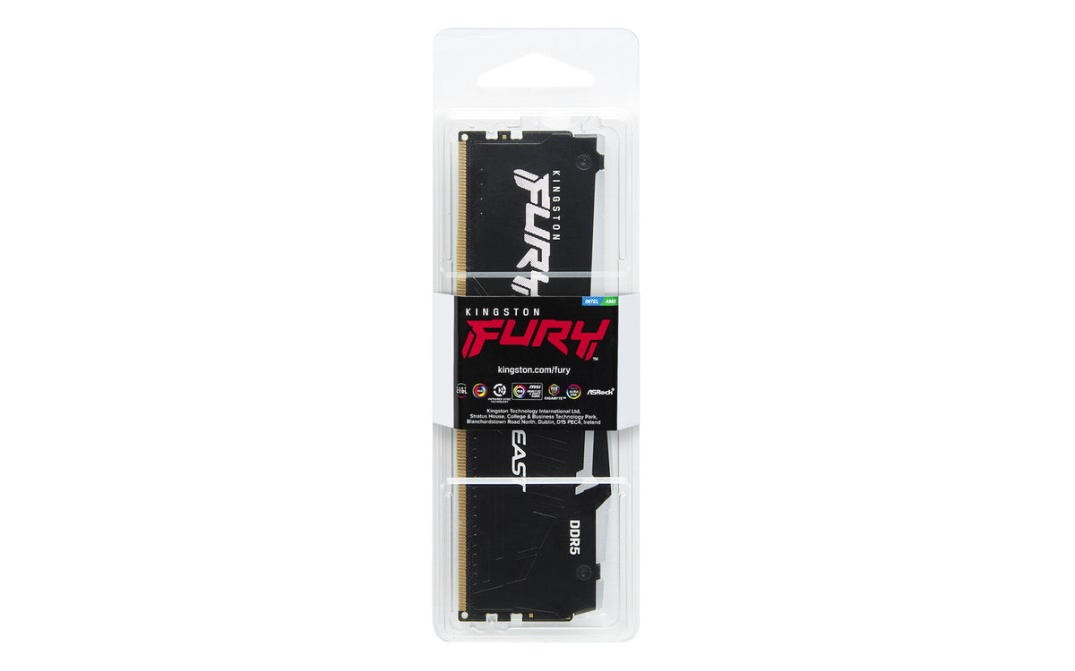 Kingston Technology FURY Beast 16GB 6000MT/s DDR5 CL30 DIMM RGB EXPO