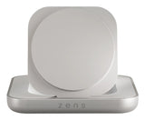 ZENS ZESC20W/00 oplader til mobil enhed Hovedtelefoner, Smartphone, Ur Hvid, Sølv USB Trådløs opladning Hurtig opladning Indendørs