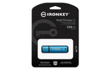 Kingston Technology IronKey 128GB Vault Privacy 50 AES-256 Encrypted, FIPS 197