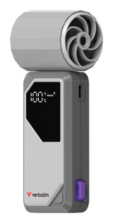 Verbatim Cool 'n' Go AirJet Grå, Lilla Håndholdt ventilator