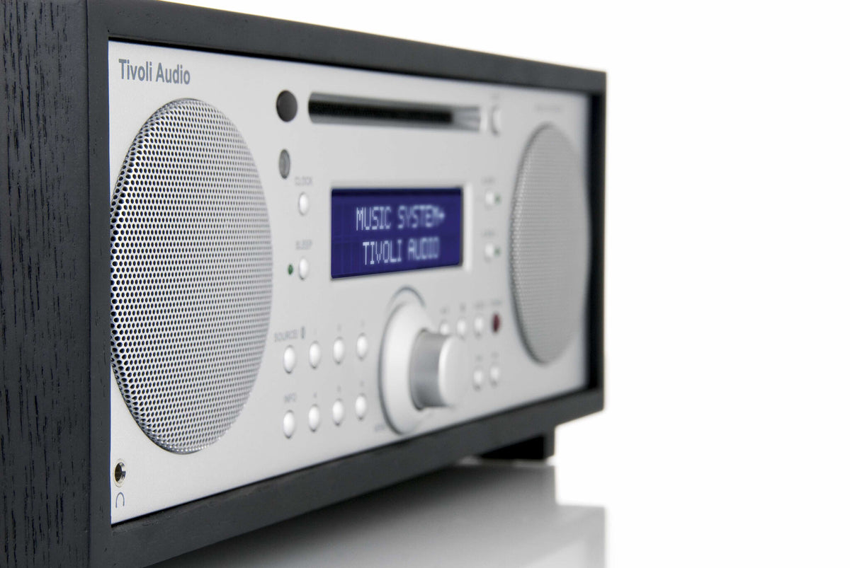 Tivoli Audio Music System BT Digital AM, FM Sort, Sølv MP3-afspilning