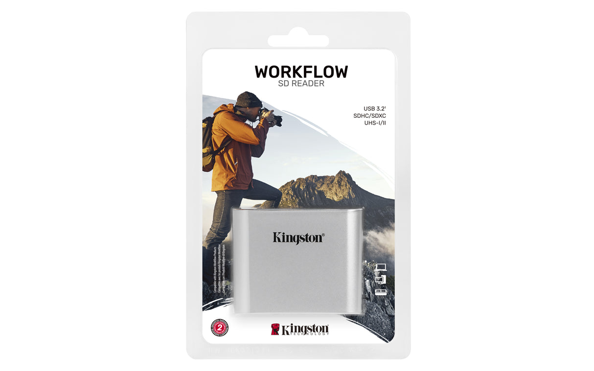 Kingston Workflow Kortlæser USB-C 3.2 Gen 1