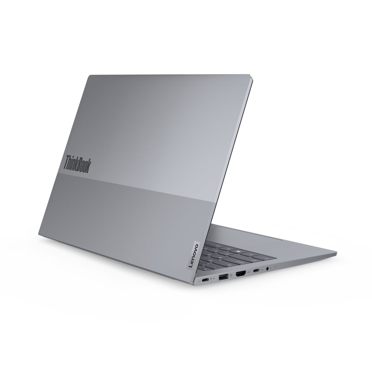 Lenovo ThinkBook 14 AMD Ryzen™ 7 7735HS Laptop 35,6 cm (14") WUXGA 16 GB DDR5-SDRAM 512 GB SSD Wi-Fi 6E (802.11ax) Windows 11 Pro Nordisk Grå