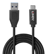 Lindy 36972 USB-kabel USB 3.2 Gen 2 (3.1 Gen 2) 1,5 m USB A USB C 10 Gbit/sek. 15 W Sort